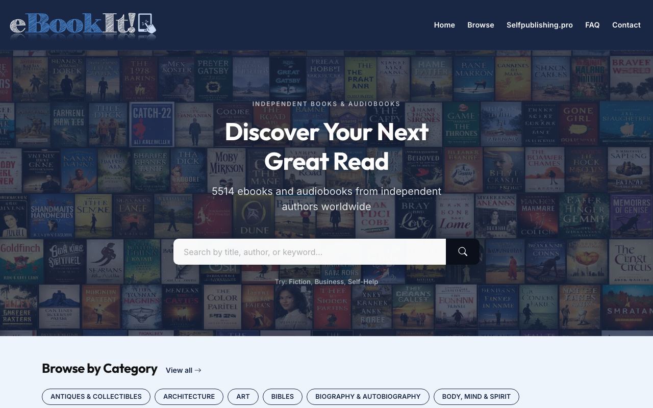 ebookit.com homepage